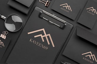 design modern minimalist business logo in 24 hours