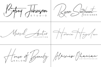 calligraphy, script, typography, handwritten signature logo