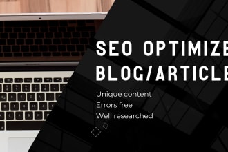 write a perfect SEO content or article in french