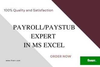 process payroll in ms excel