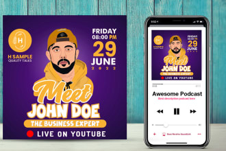 design professional podcast cover art that pops