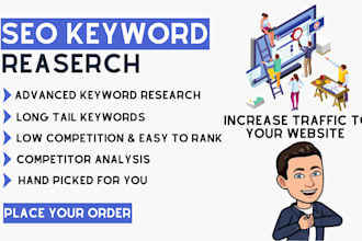 do advanced SEO keyword research and competitor analysis