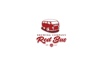 do eye catching better best red bus brewing company logo fast delivery