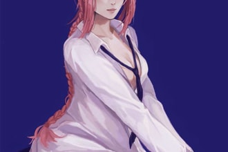 make anime art and manga illustration