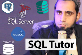 tutor sql query database oracle mysql postgresql pgadmin ssms