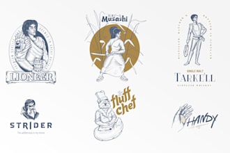 design an original hand drawn logo