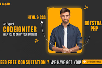 be PHP codeigniter full stack developer