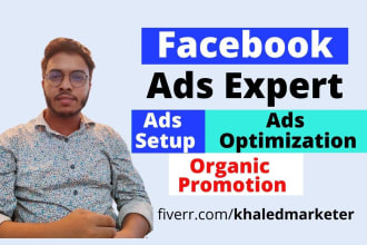 do organic facebook page promotion, fb advertising for more growth and sales