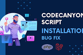 install and configure any php codecanyon script