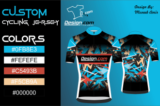 design and manufacture cycling jersey and apparels