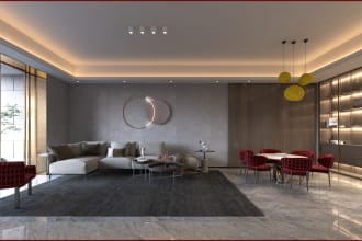 3d rendering for interior and exterior architectural projects in 3ds max vray