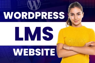 setup elearning wordpress lms website and learndash lms