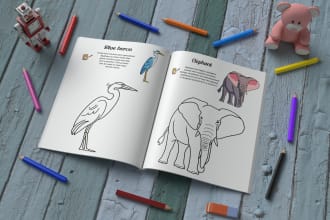 do activity and coloring books pages