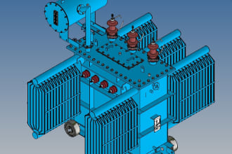 do 3d model and 2d drawing using autodesk inventor, autocad, autocad mechanical