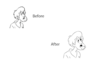 draw a detailed line art illustration of your image or product