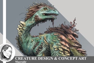 draw fantasy or dnd creatures and monsters
