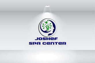 organic, modern, unique, minimalist, natural, spa, yoga logo