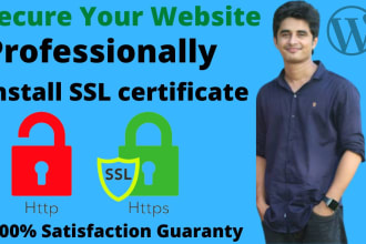 install SSL certificate http to https to make your website secure