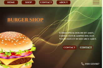 design nft landing page and sigle page website