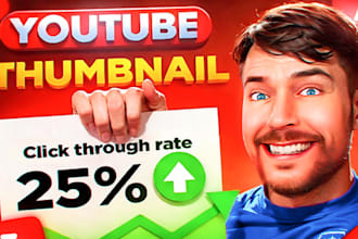 stunning youtube thumbnails eye catching realistic designs