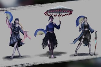 draw your character concept