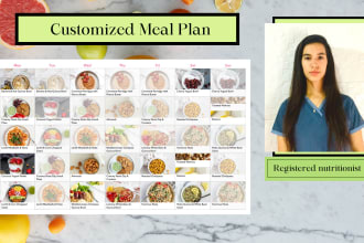 give you a customized meal plan