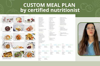 provide personalized meal plans for weight loss, muscle gain, or special diets