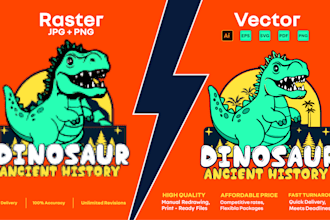 manual vector tracing or convert ai generated png to vector