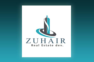 make a real estate logos with multiple revisions