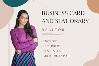 design business card stationary package within 5hrs