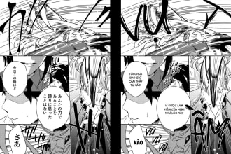 clean, redraw and typeset manga, doujinshi, manhua, etc