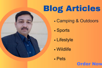 write captivating blog articles on sports lifestyle pets and wildlife