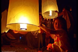 write name on Hot air balloon make you good luck