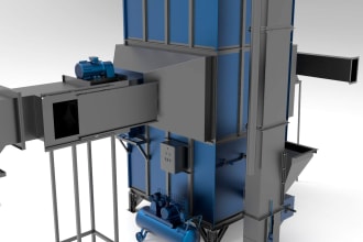 model your 3d design in solid work