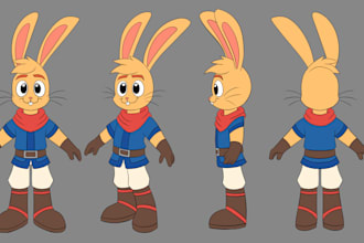 do character model sheet