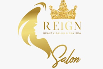 design high quality salon logo with satisfaction guaranteed