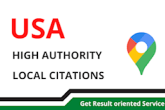 create USA 200 local citation at high authority