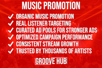 do music promotion for long term fan growth