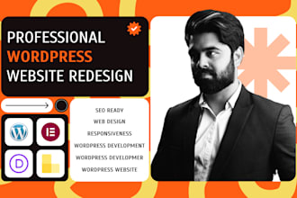 build wordpress website redesign