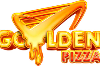 design professional pizza logo in 24 hours