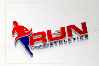 create gym,fitness,sports, and yoga logo in 2d and 3d