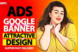 design google display ads and web banners for banner ads