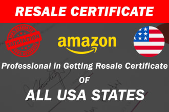 obtain sellers permit or resale certificat for your business