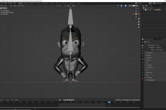 rig your any 3d model in blender 3d