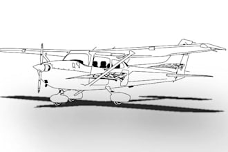 draw detailed line art for any image