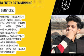 do data typing and do any type of task in excel and ms word