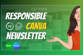 design responsible canva newsletter