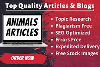 write cat, dog, pets SEO articles for pet blogs