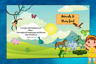 design custom worksheets and activity book for school kids