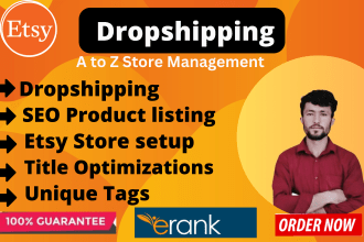 do etsy drop shipping and list products on etsy store, etsy expert